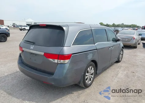 2014 Honda Odyssey Ex z USA, uszkodzony, nr VIN 5FNRL5H45EB139214